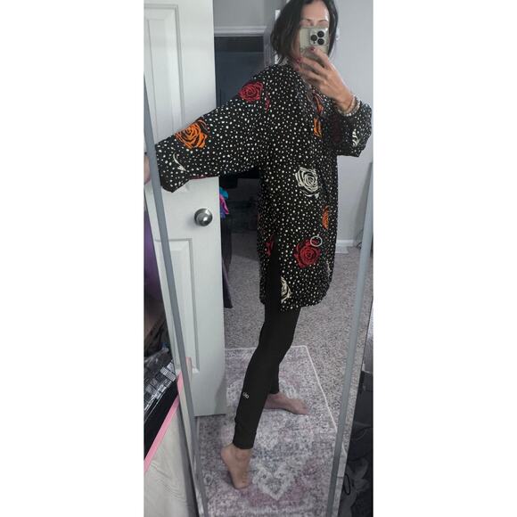 Escada Women’s 100% Silk Blazer Style Slit Top Size FR36 US4 - Picture 12 of 13